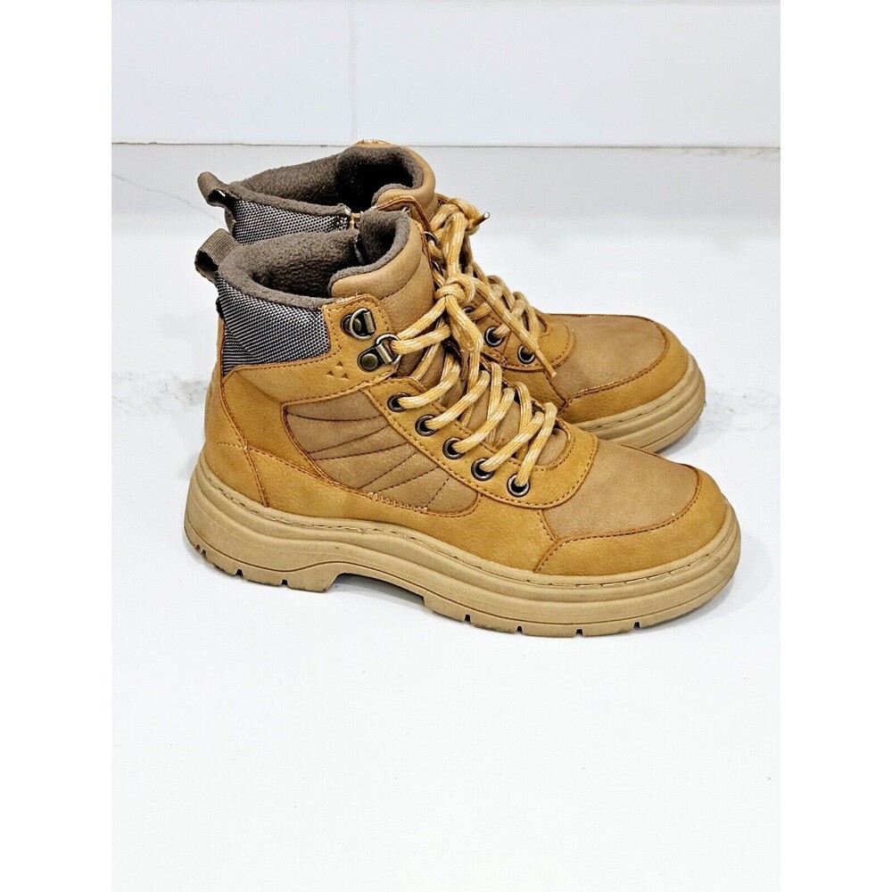 ZARA Kids Tan Ankle Boots EU 35 Big Kids 4–4.5 Excellent